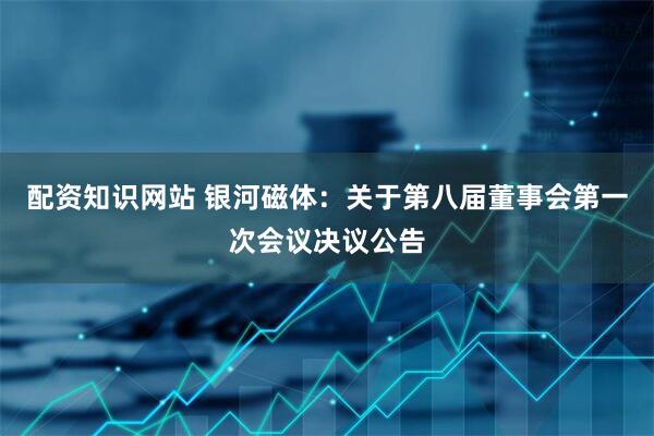 配资知识网站 银河磁体：关于第八届董事会第一次会议决议公告