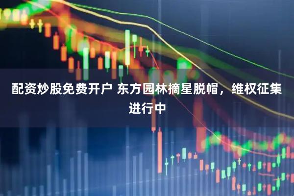 配资炒股免费开户 东方园林摘星脱帽，维权征集进行中